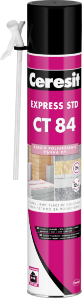 2599440 CERESIT CT 84 850 ML-niskoeksp. PU ljepilo za EPS ploče-pištolj.