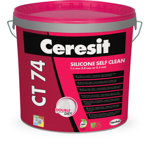 2251309 CERESIT CT 74 (SILIKON-ZAGL) 1,5 MM BAZA BIJELA 25 KG