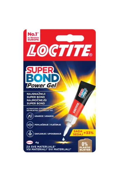 2955206 LOCTITE SUPER BOND POWER GEL 4 GR