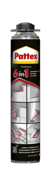 2789293 PATTEX PU PRO 6in1 pištolj.750 ml