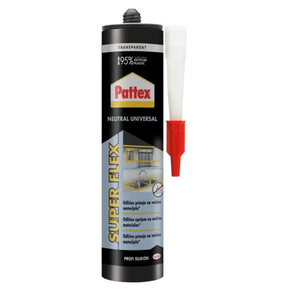 2923728 PATTEX NEUTRAL SILIKON PRO TRANSPARENT 280 ML
