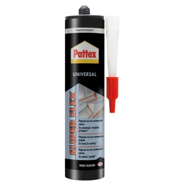 2921243 PATTEX UNIVERZALNI SILIKON PRO TRANSPARENT 280 ML