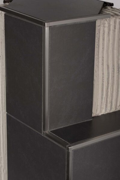 105210 PROFIL INOX DECO 10X10 MM OBLI 250 MM