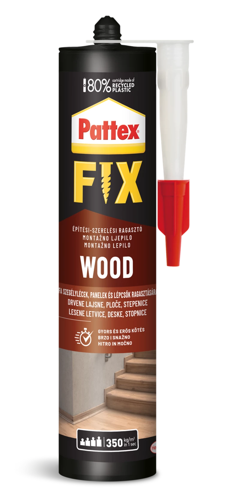 2824104 PATTEX FIX WOOD 12x385 gr