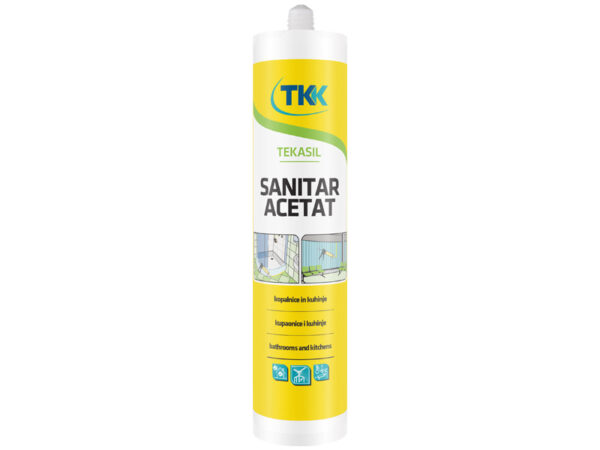 TKK-26518 TEKASIL SANITAR ACETAT TRANSPARETNI 60ml